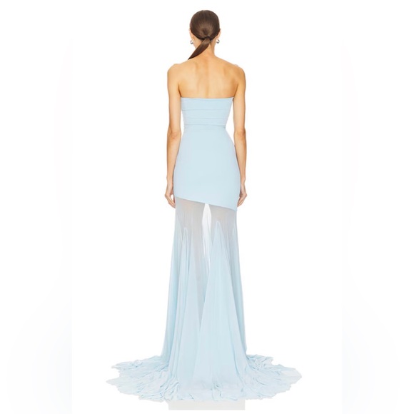 Deme by Gabriella x REVOLVE Dahlia Gown in Blue - Picture 3 of 6